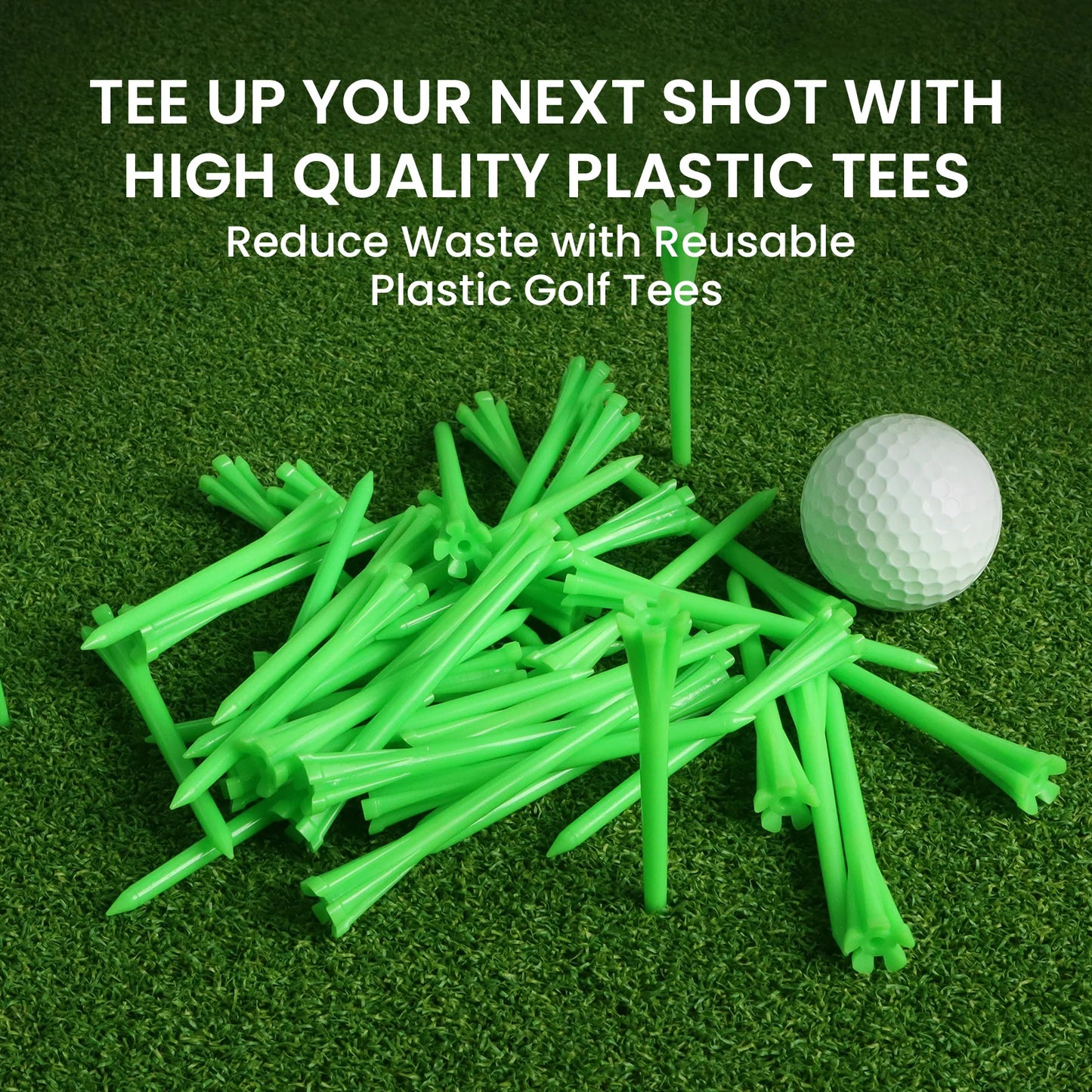 Wooden Golf Tees Set