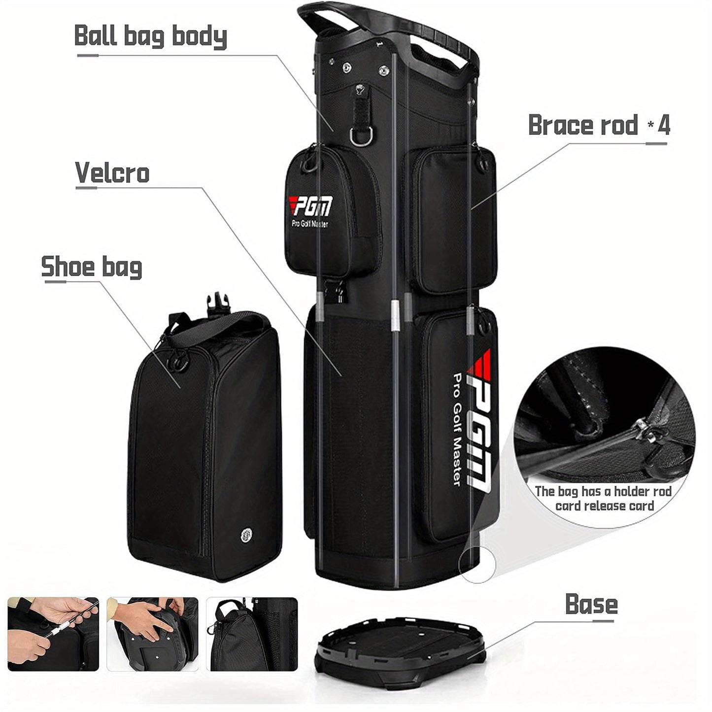 Fourteen-Way Cart Bag