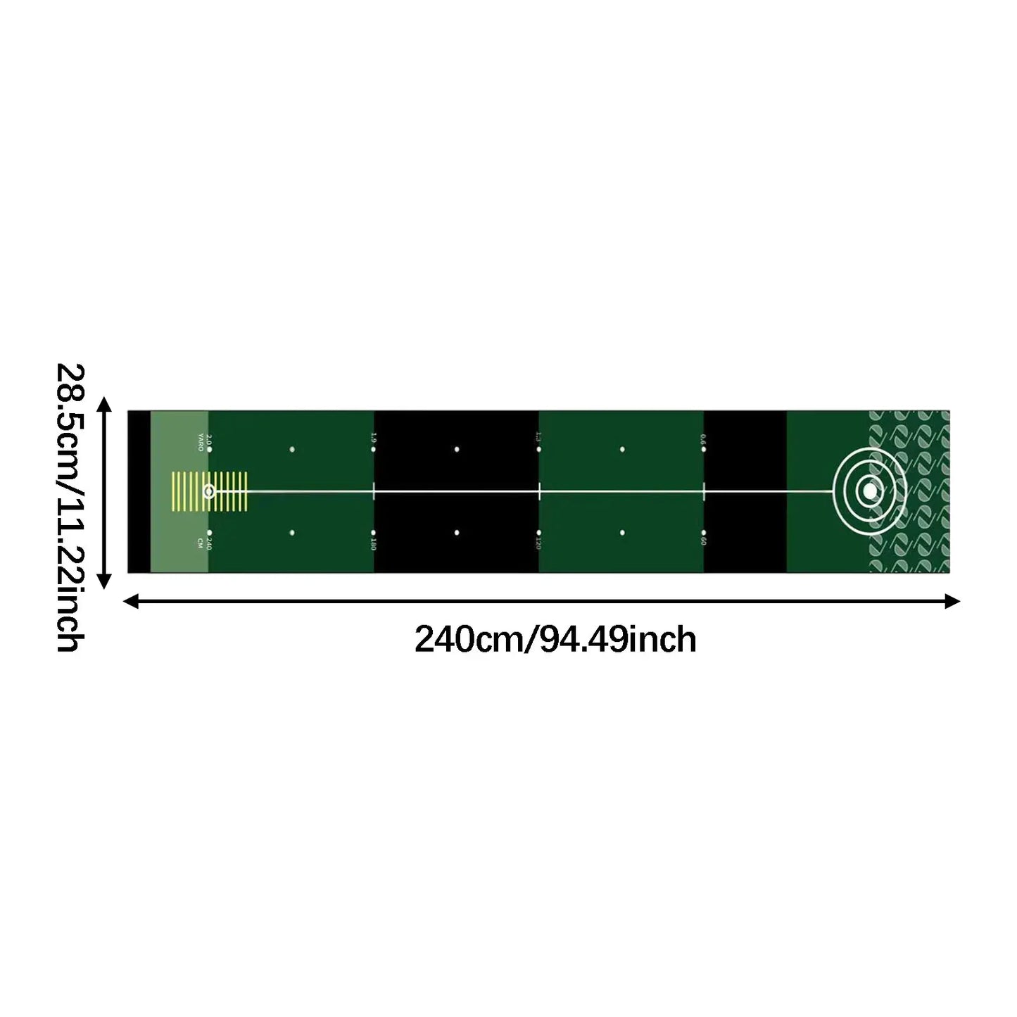 Foldable Putting Practice Mat
