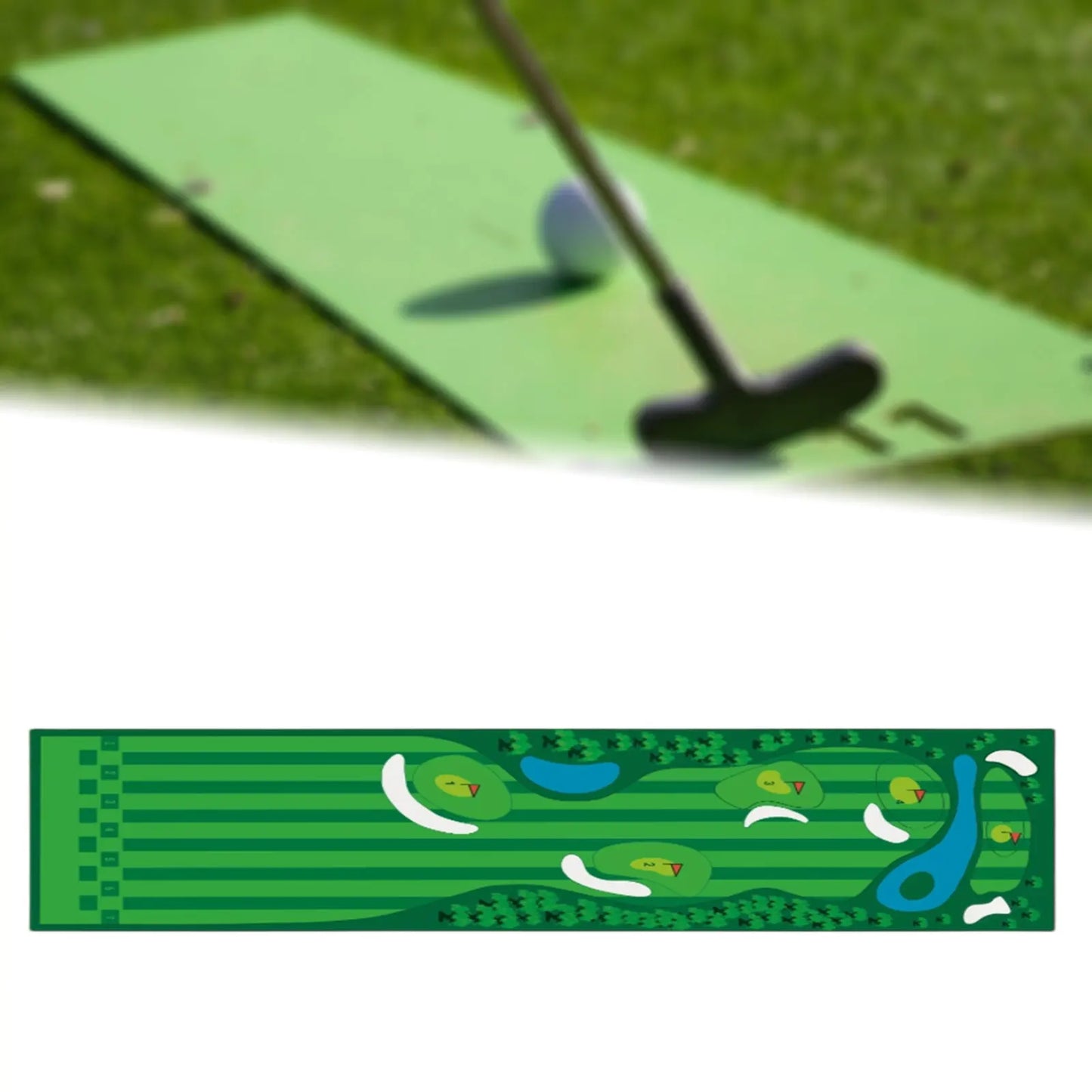 Indoor Putting Practice Mat