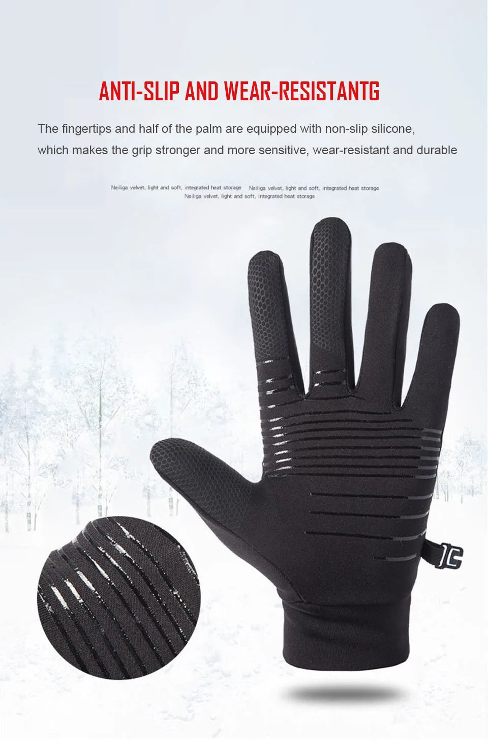 PU Leather Golf Glove