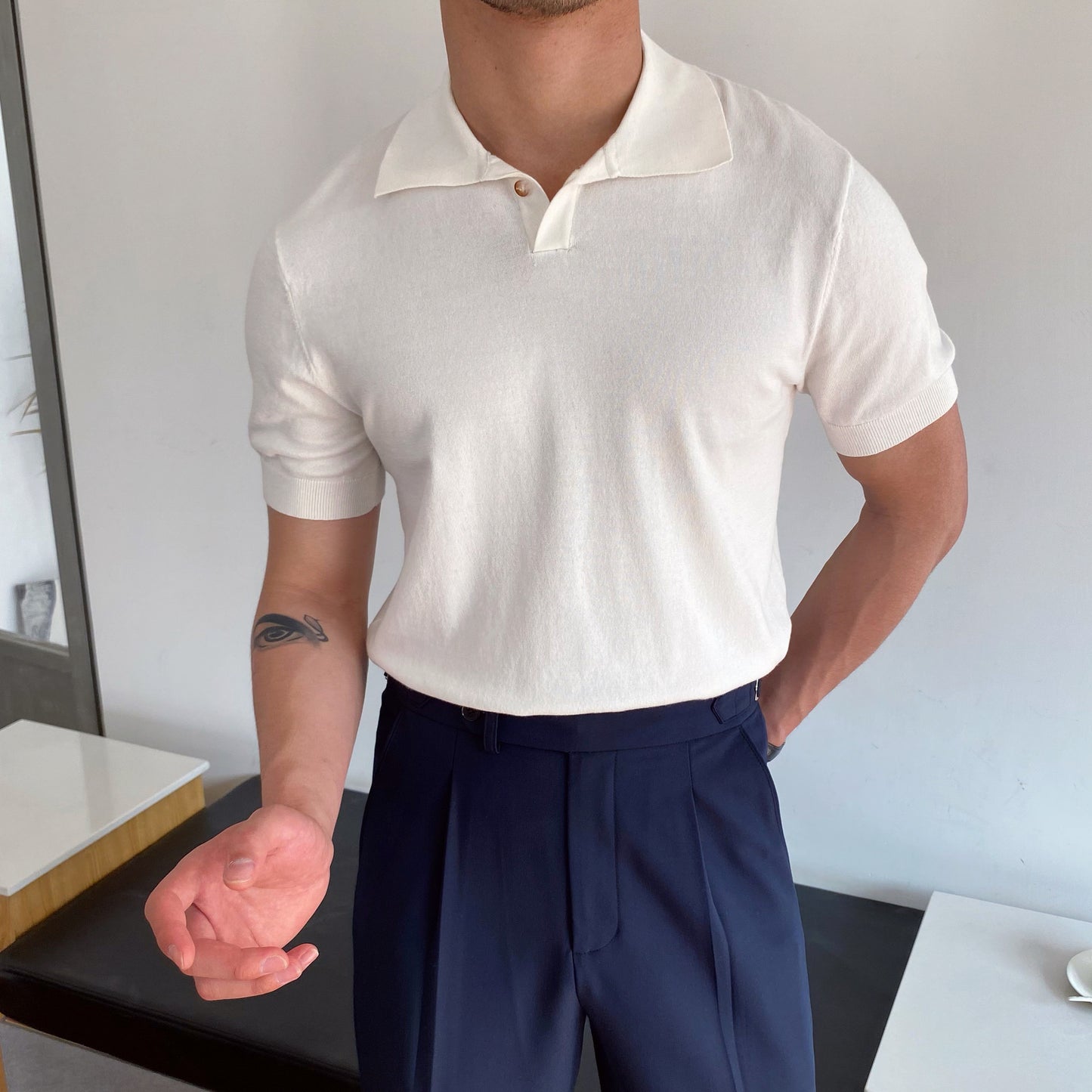 Men Summer Golf Polo