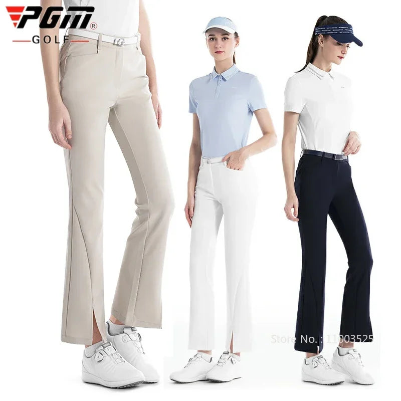 Women Flared Golf Pants