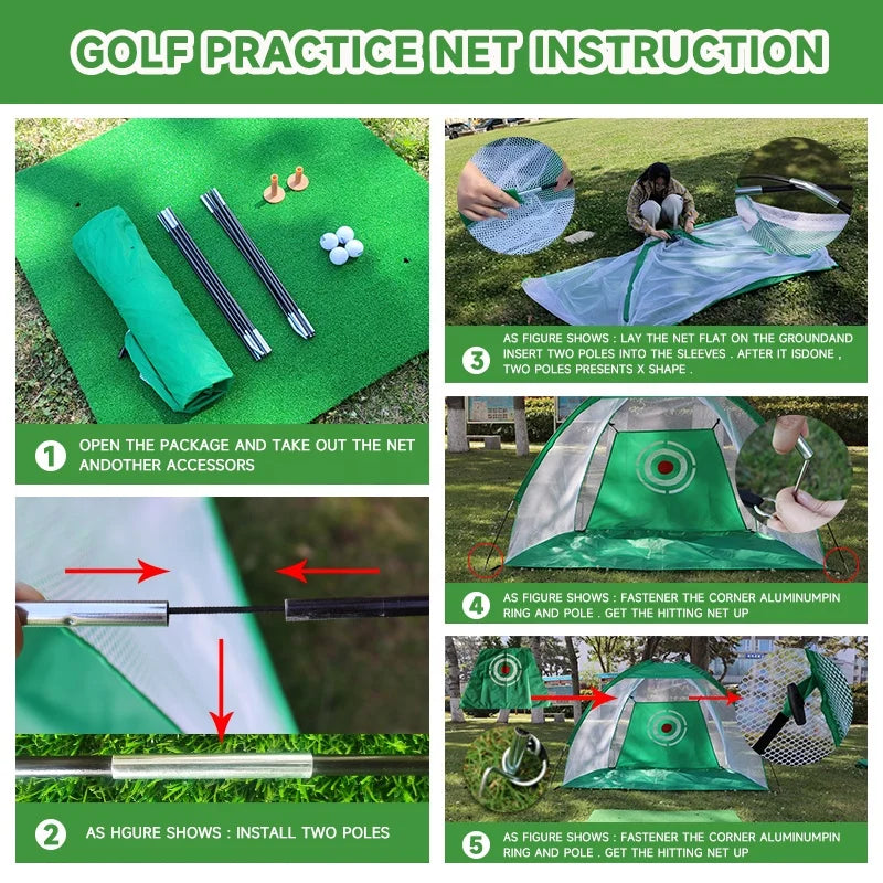 Swing Practice Net Mat