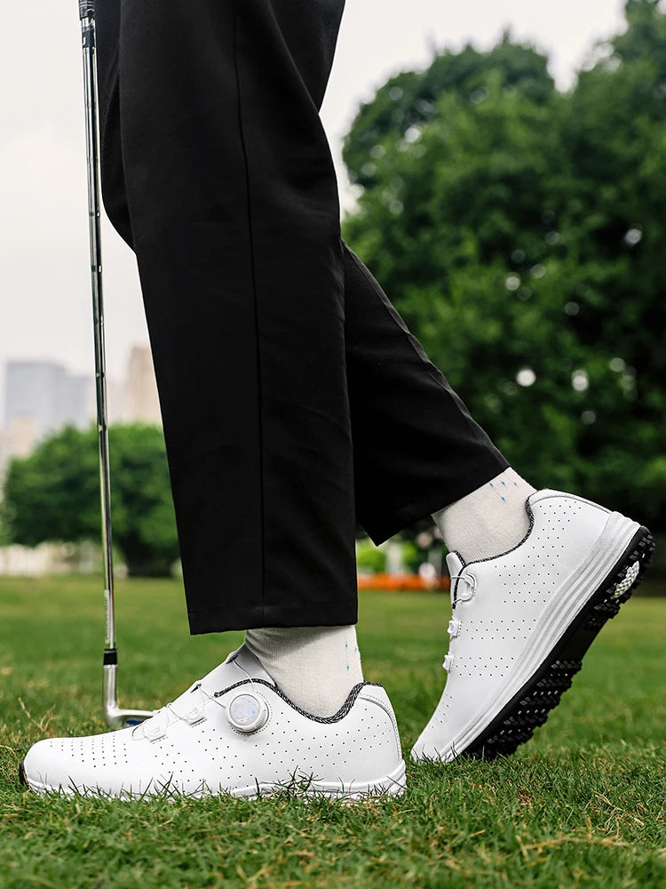 Leather Waterproof Golf Shoes