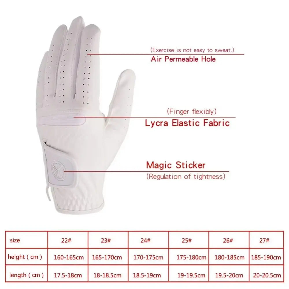 Sheepskin Mix Golf Glove