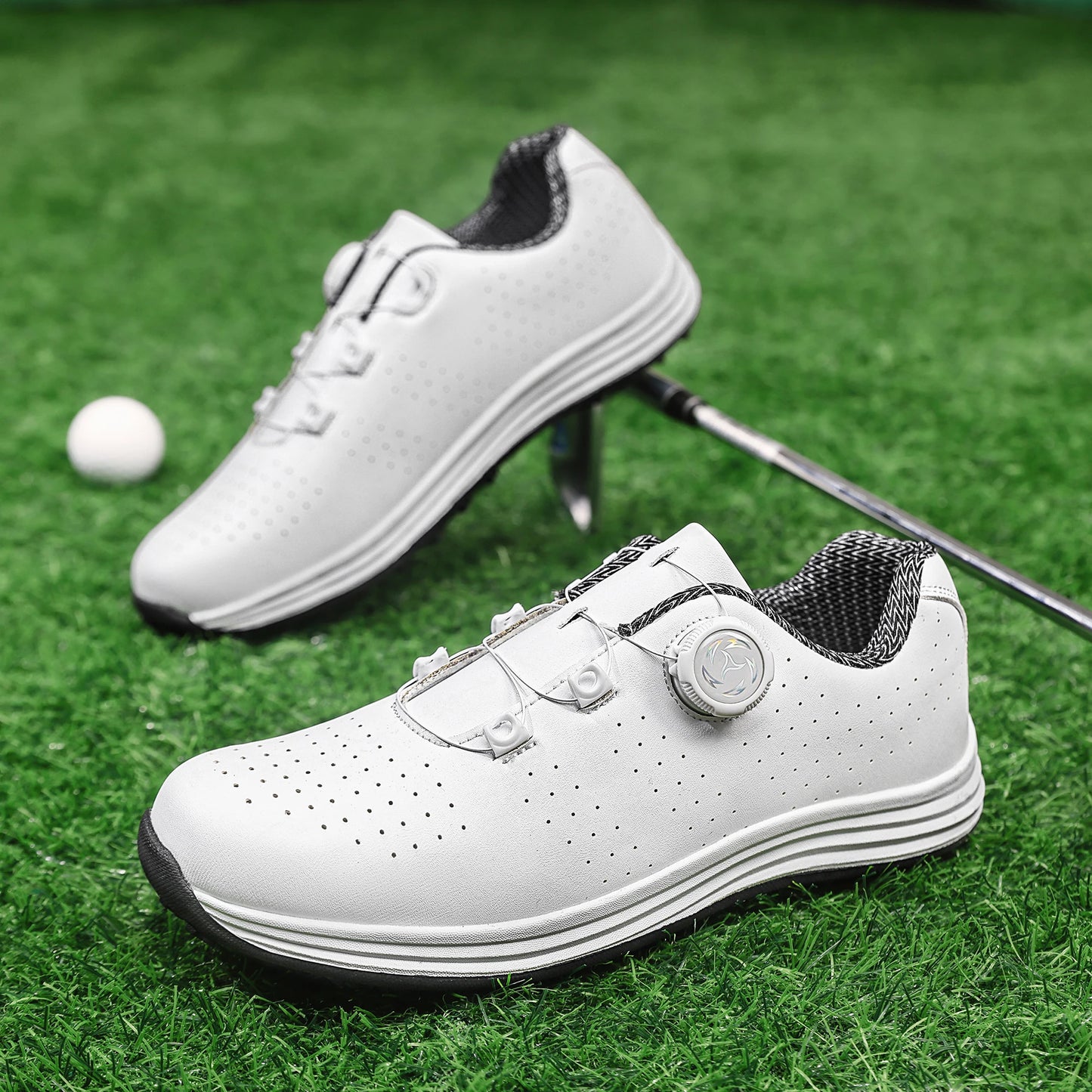 Leather Waterproof Golf Shoes