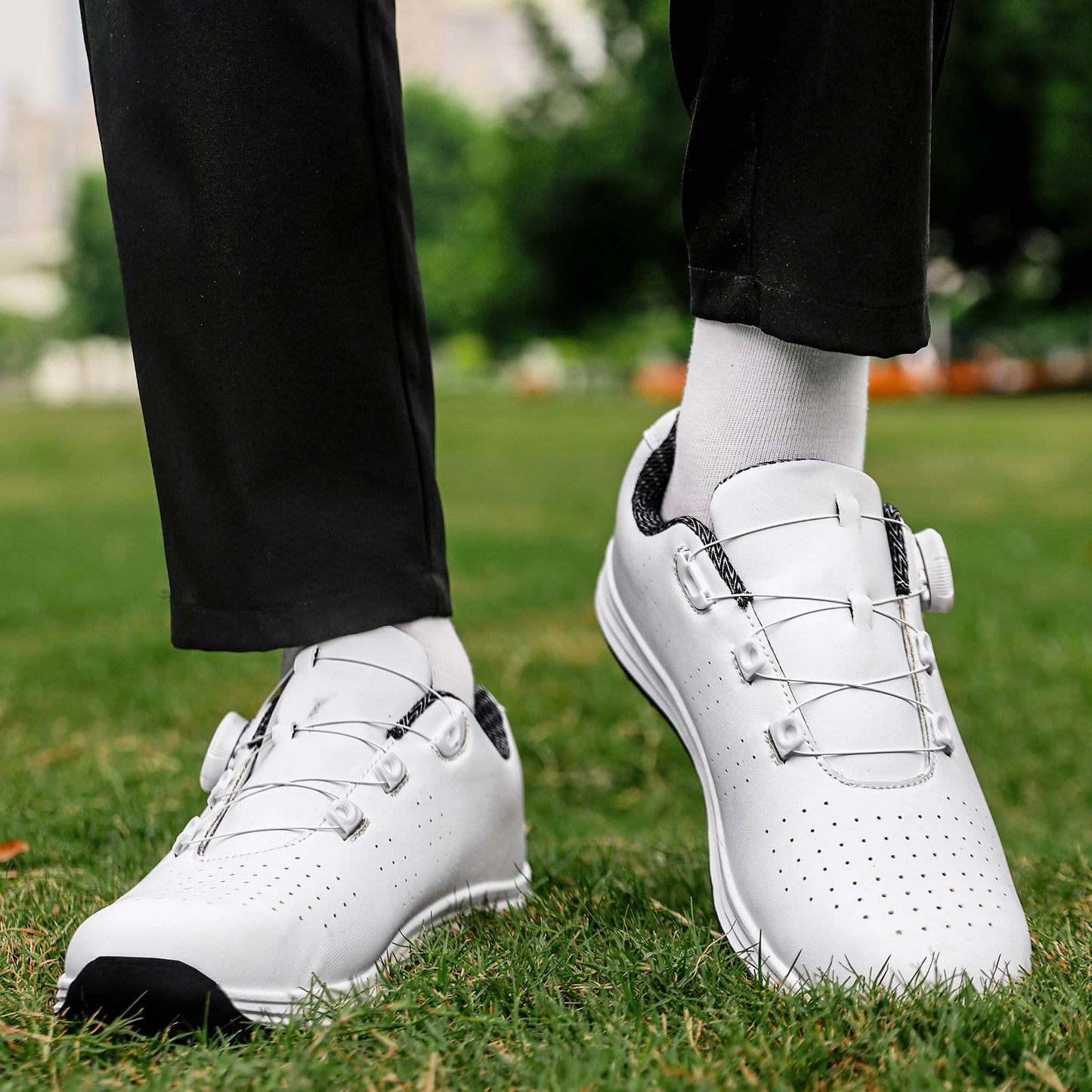 Leather Waterproof Golf Shoes