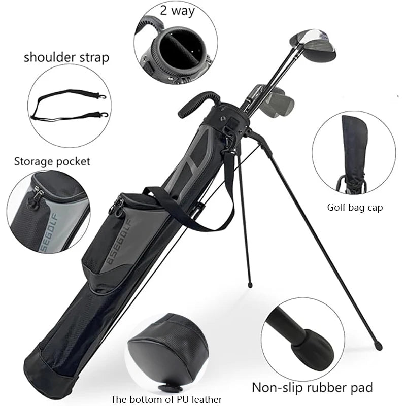 Portable Golf Club Carry Bag