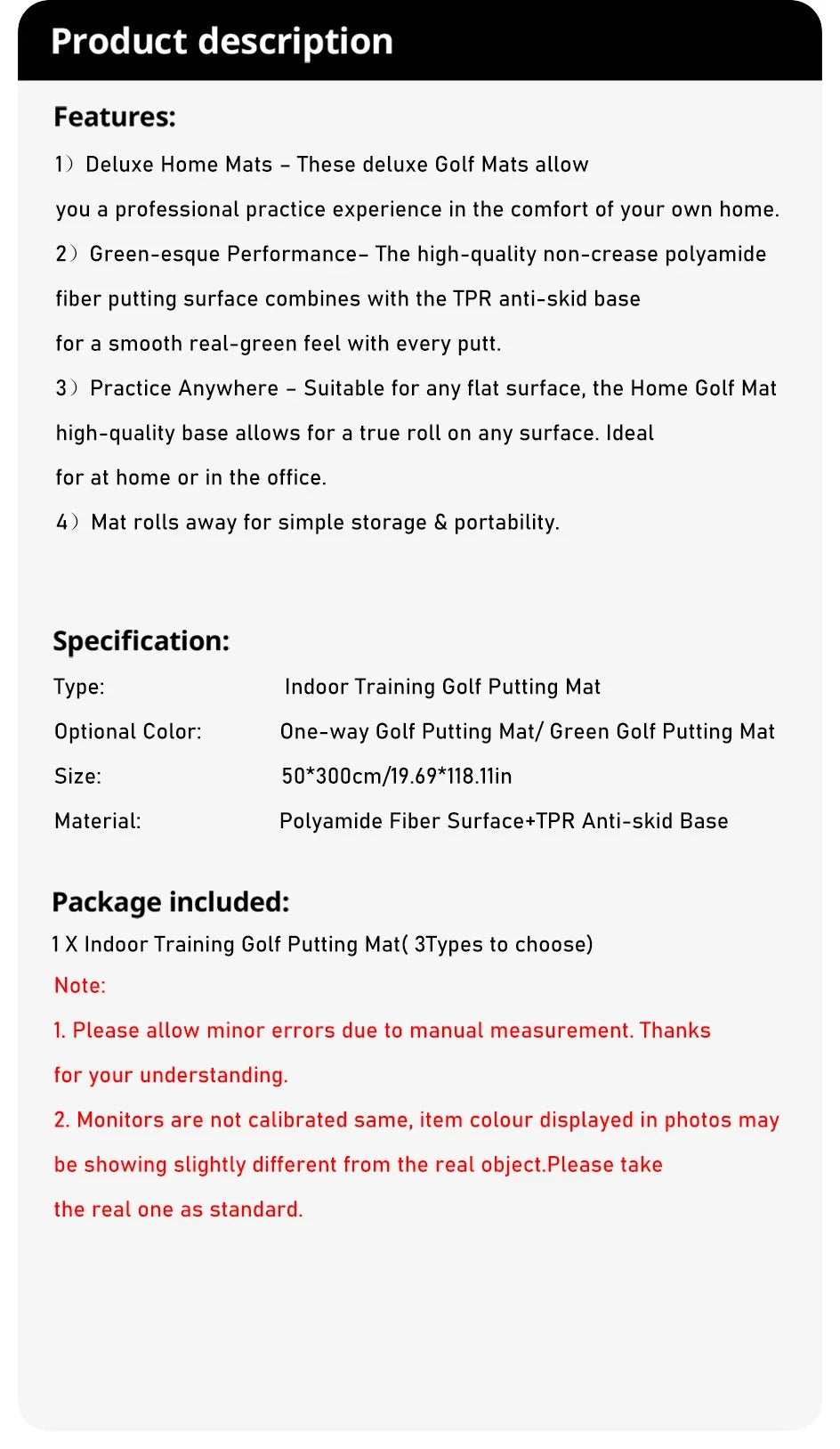 Putting Trainer With Return