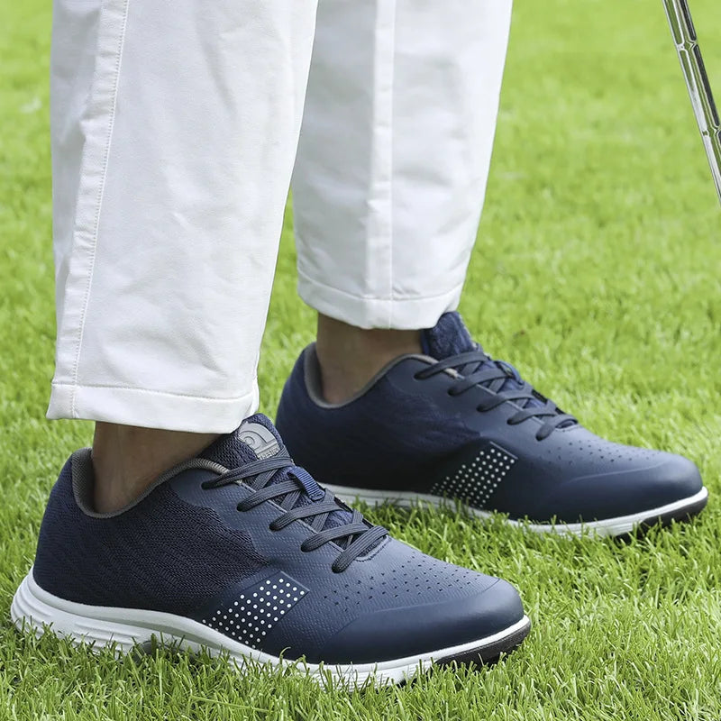 Leather Waterproof Golf Shoes