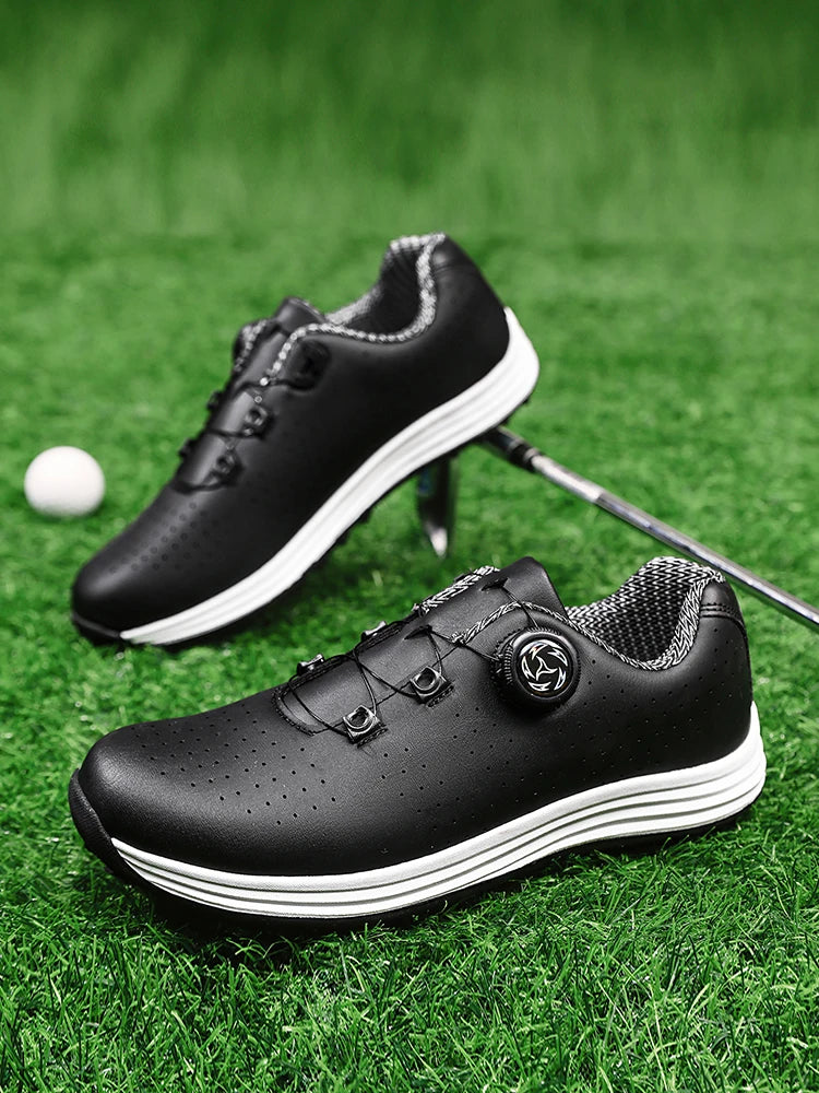 Leather Waterproof Golf Shoes