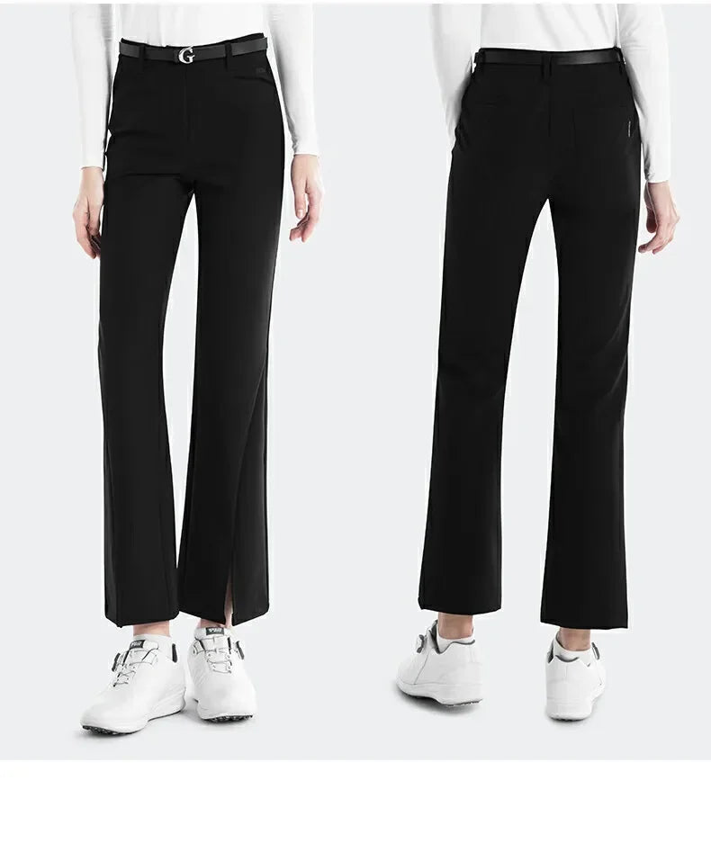 Women Flared Golf Pants