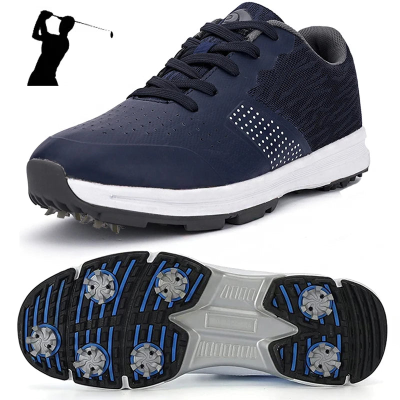 Leather Waterproof Golf Shoes