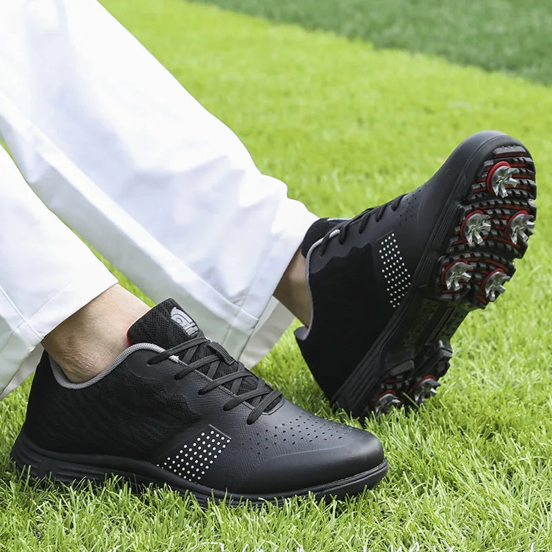 Leather Waterproof Golf Shoes