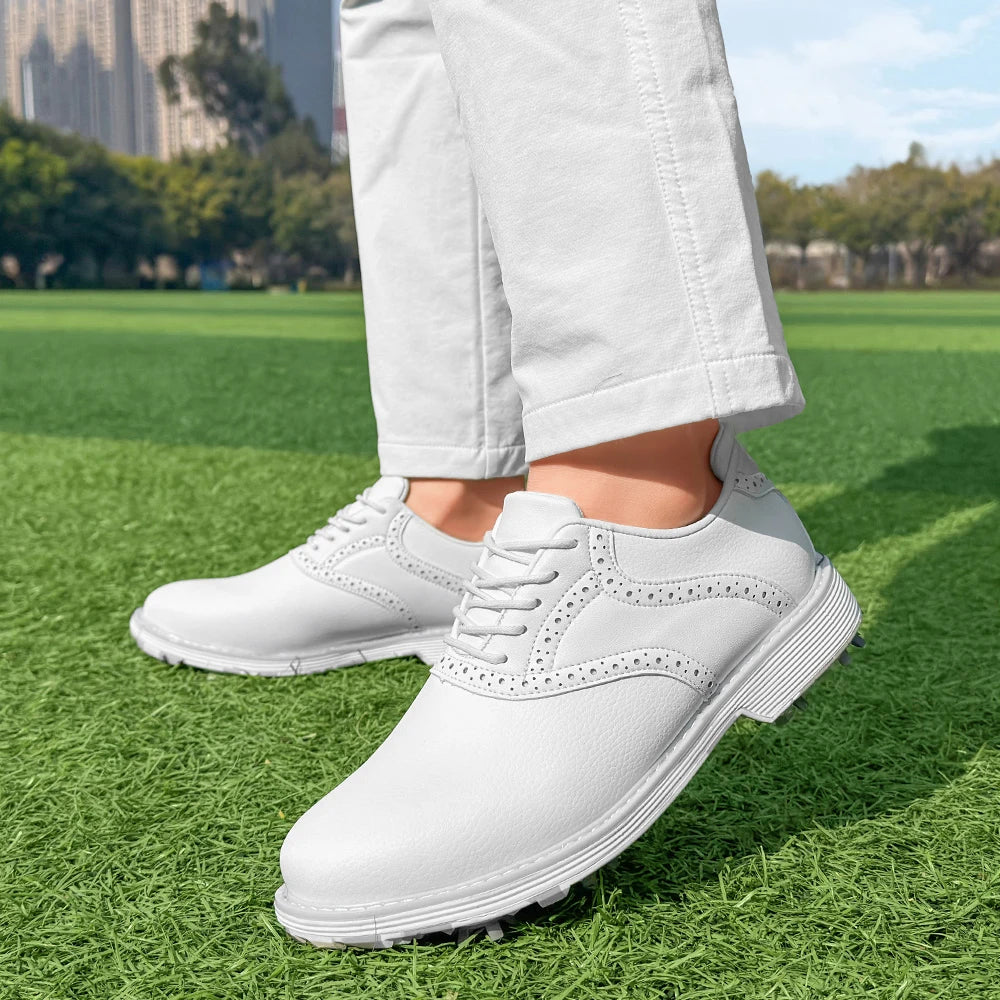 Leather Competition Golf Shoes