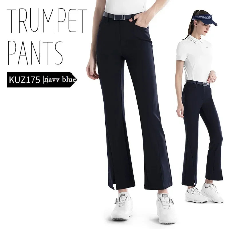 Women Flared Golf Pants
