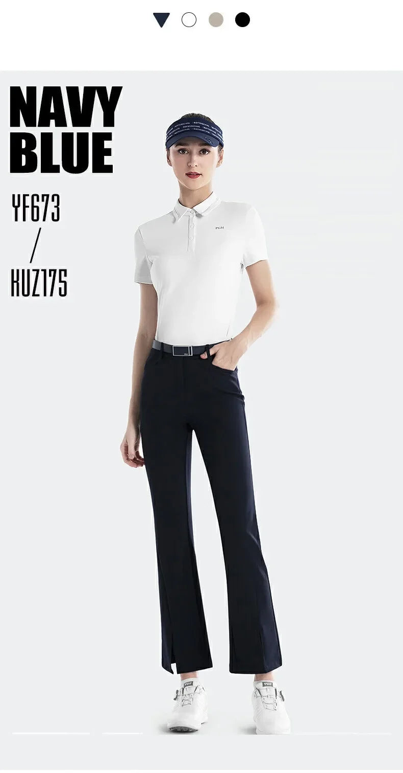 Women Flared Golf Pants