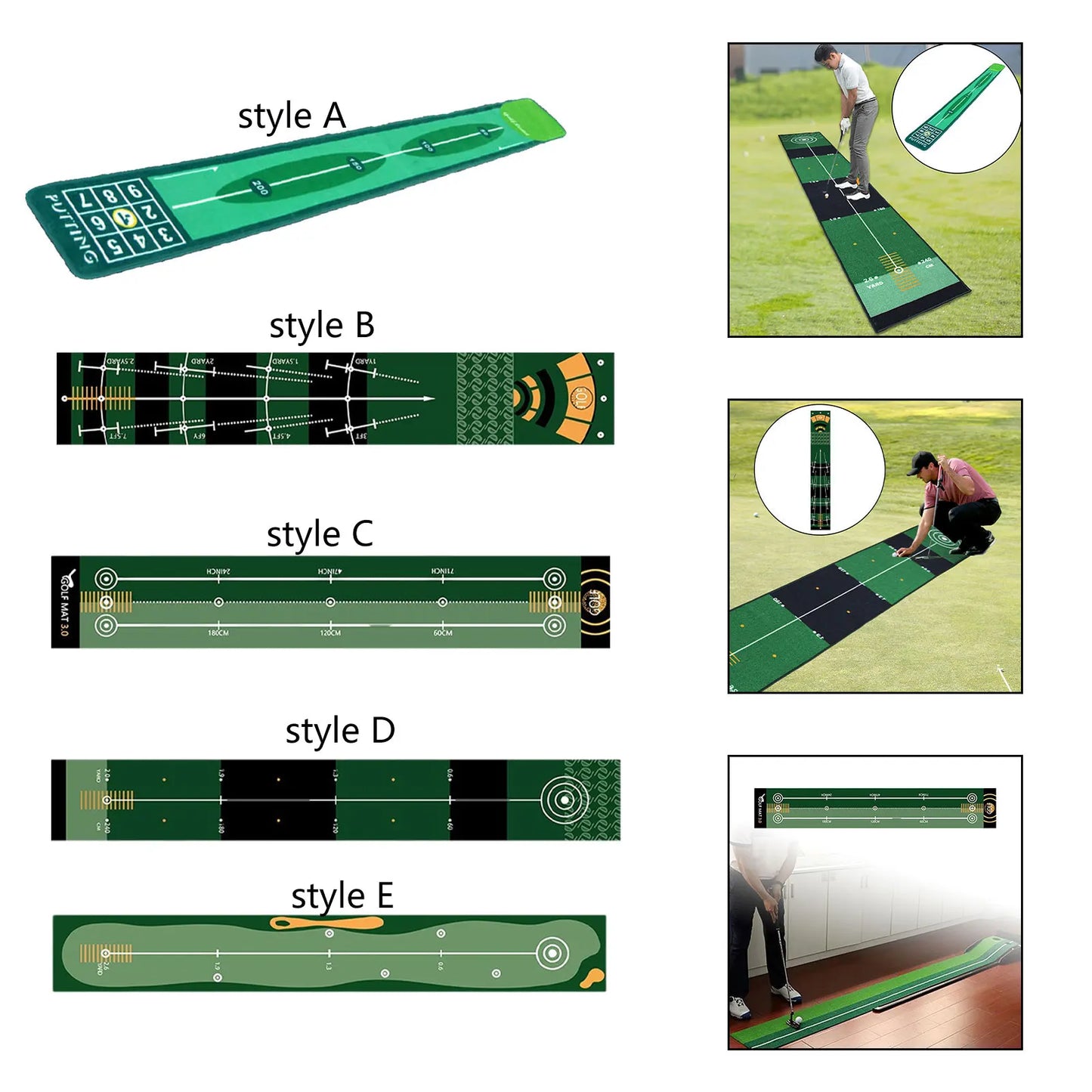 Indoor Putting Practice Mat