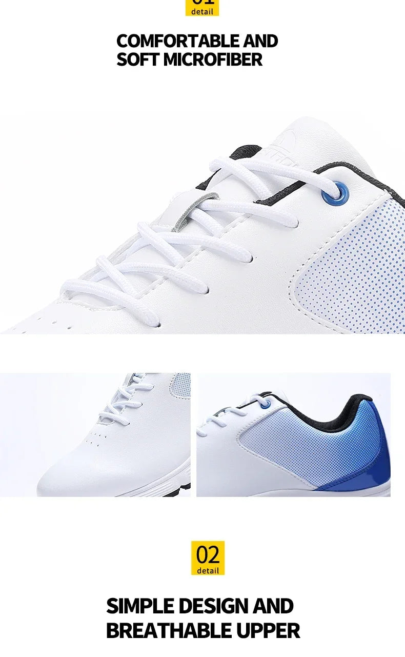 Rotary Button Golf Shoes
