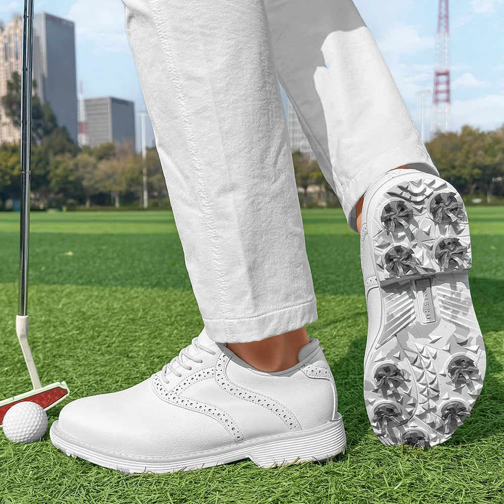 Leather Competition Golf Shoes