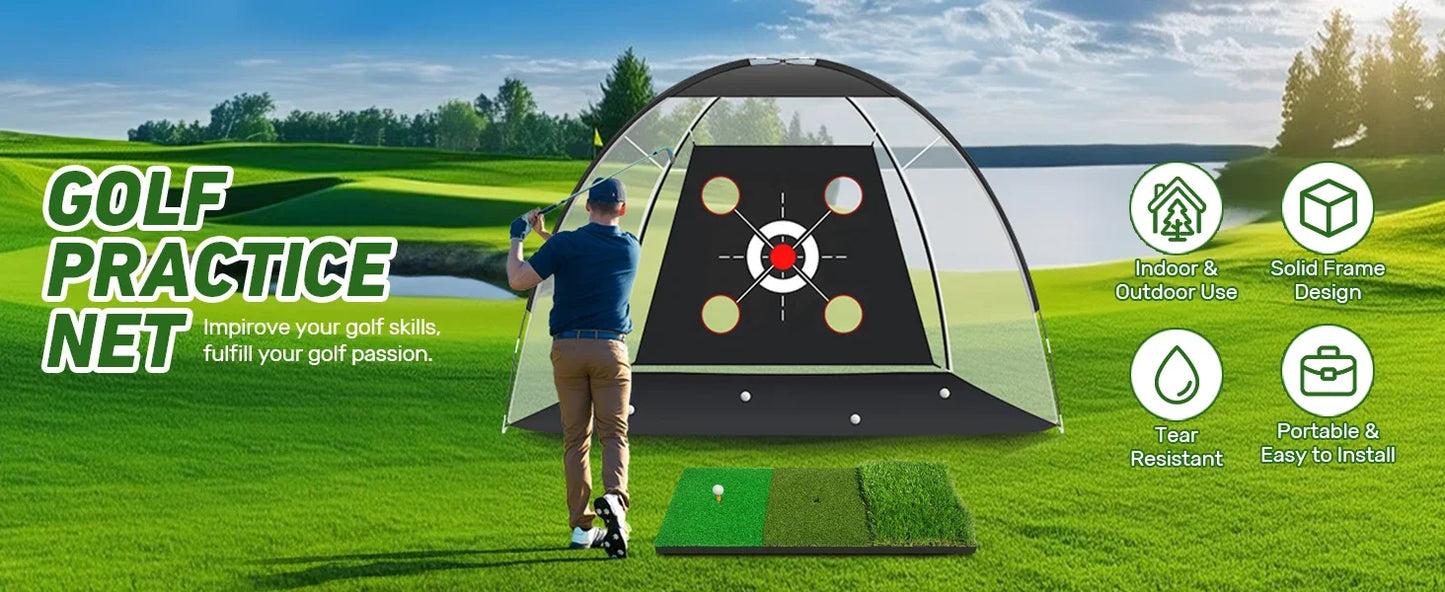 Portable Net With Mat