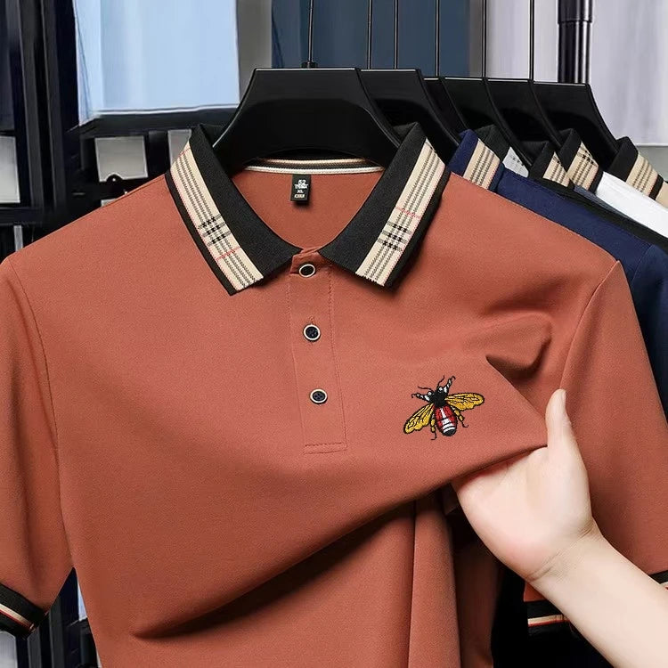 Graphic Print Golf Polo