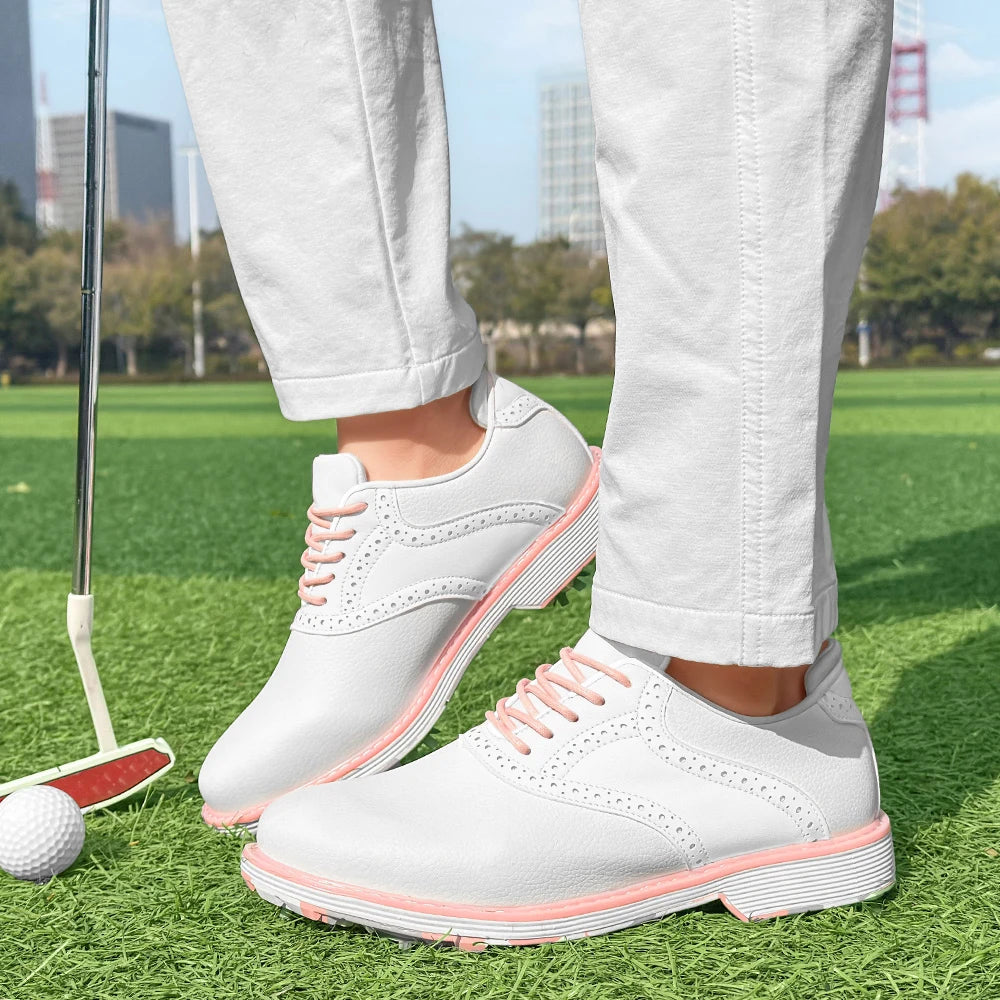 Leather Competition Golf Shoes