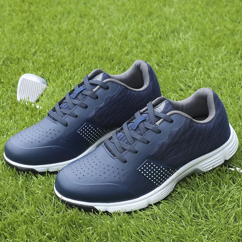 Leather Waterproof Golf Shoes
