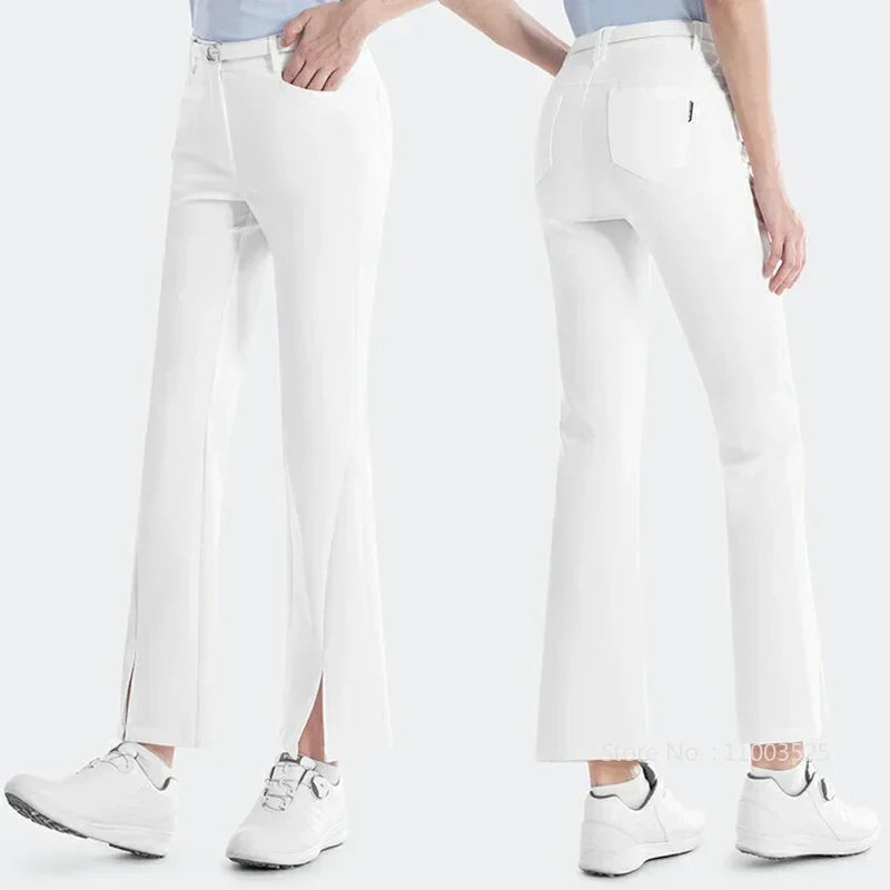 Women Flared Golf Pants