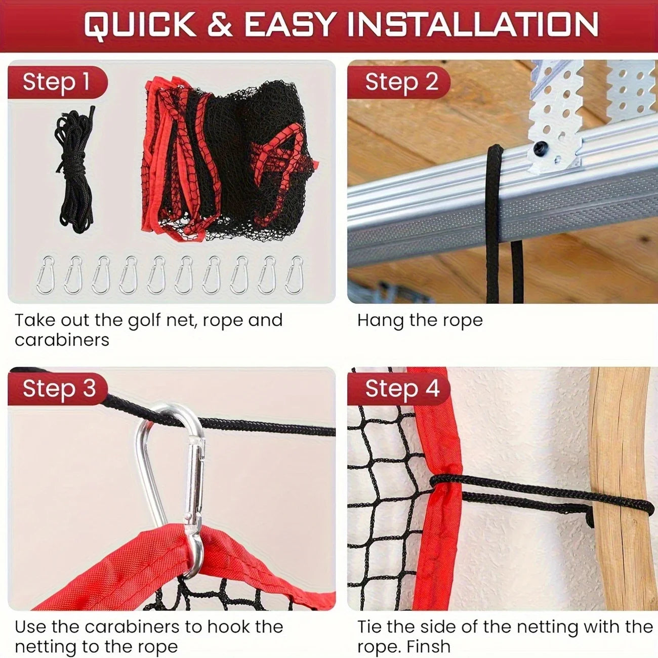 Golf Impact Barrier Net