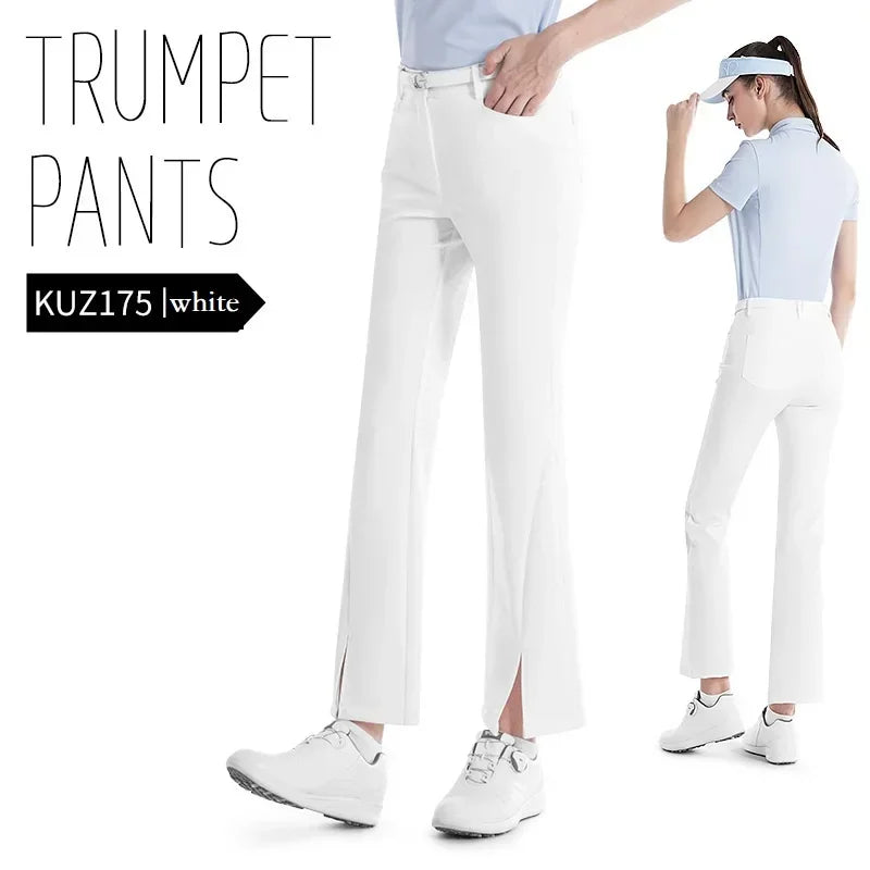 Women Flared Golf Pants