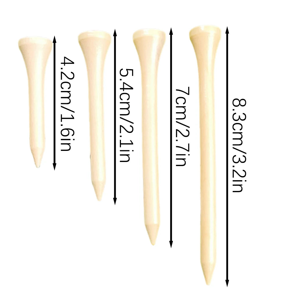 Plastic Four-Prong Golf Tees