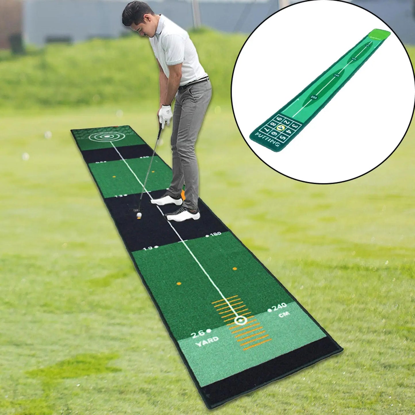 Indoor Putting Practice Mat