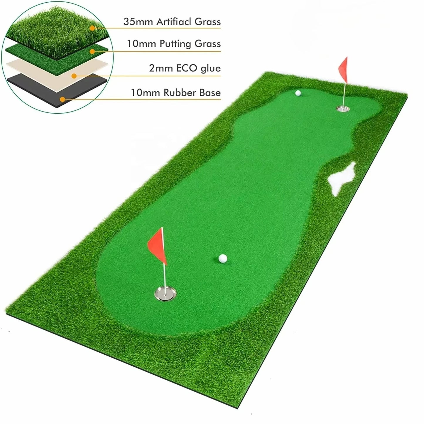 Portable Putting Green Mat