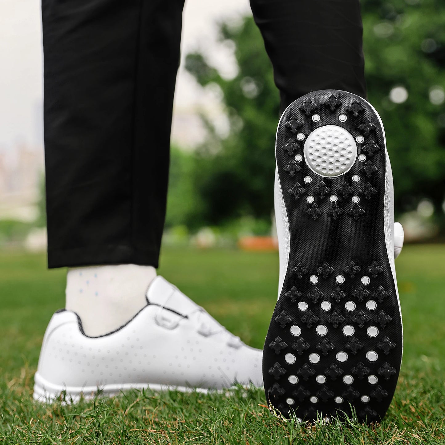 Leather Waterproof Golf Shoes