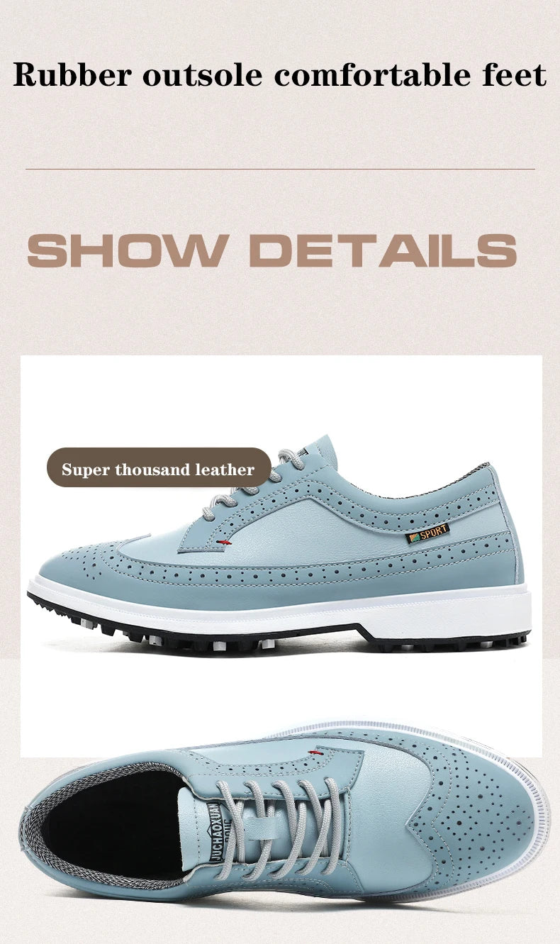 Spiked Waterproof Golf Shoes