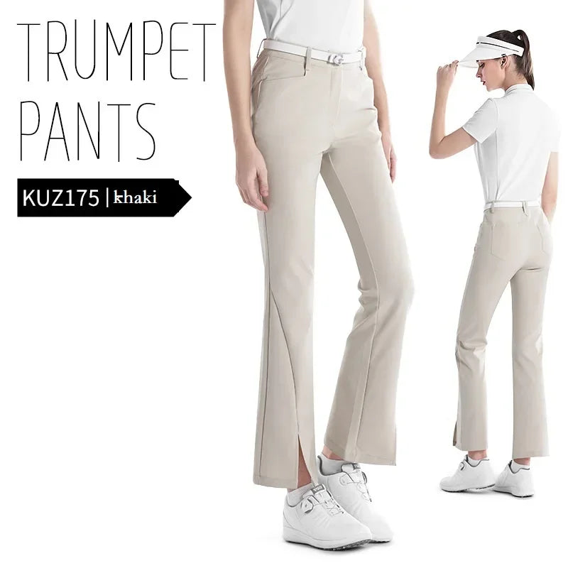 Women Flared Golf Pants