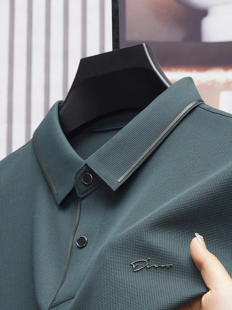 Logo Print Golf Polo