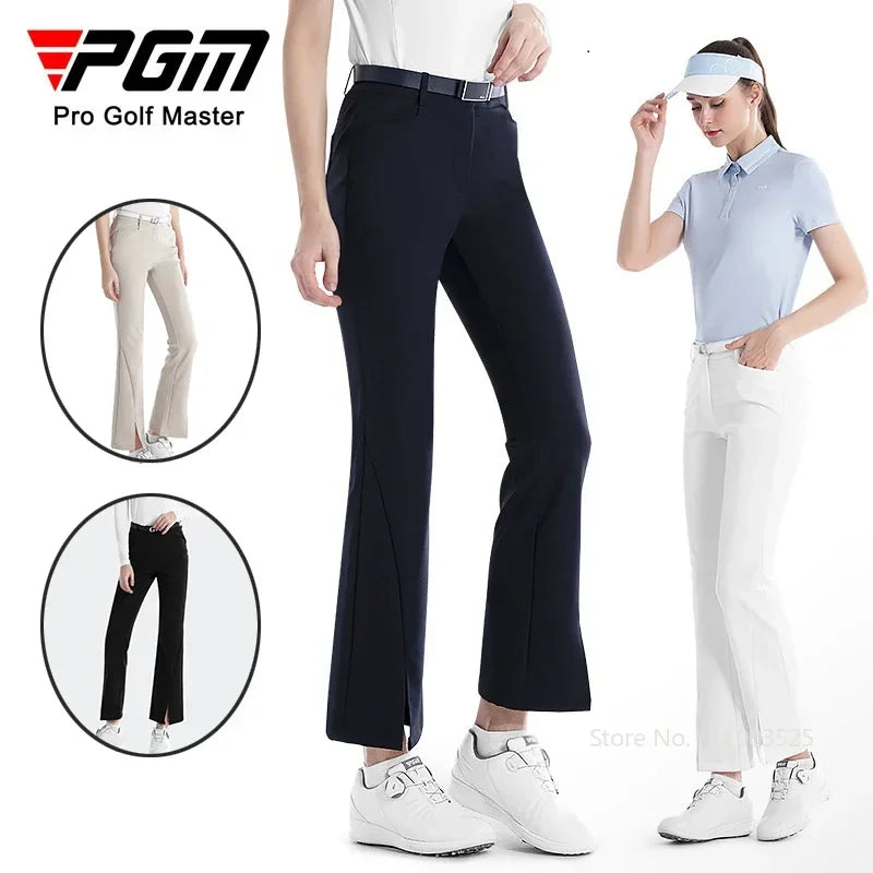 Women Flared Golf Pants