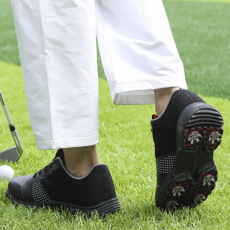 Leather Waterproof Golf Shoes