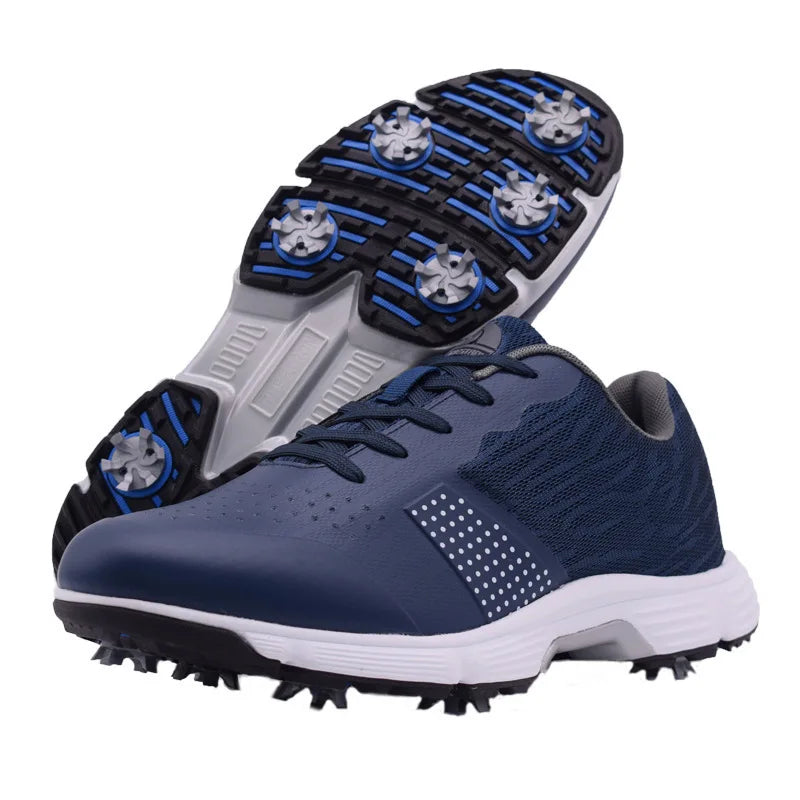 Leather Waterproof Golf Shoes