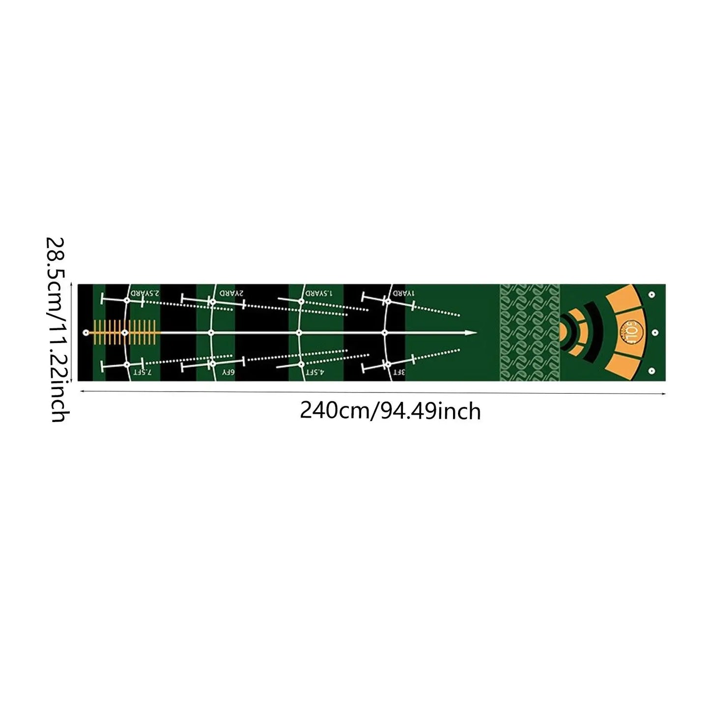 Foldable Putting Practice Mat