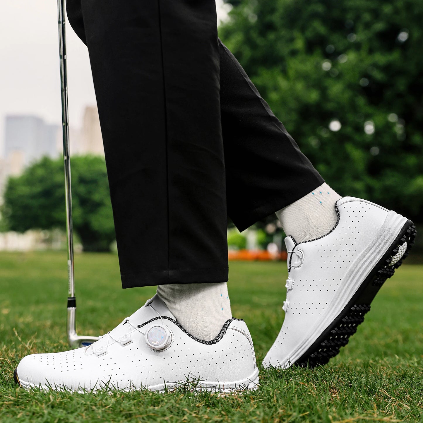 Leather Waterproof Golf Shoes