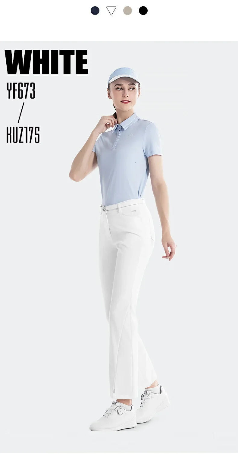 Women Flared Golf Pants