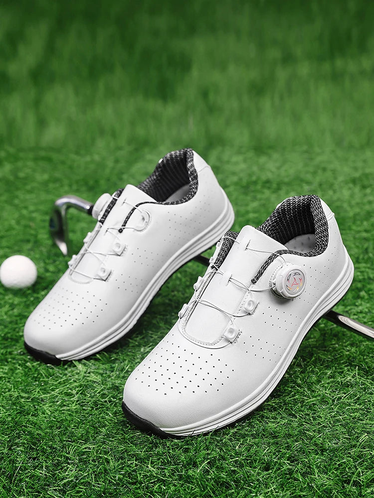 Leather Waterproof Golf Shoes