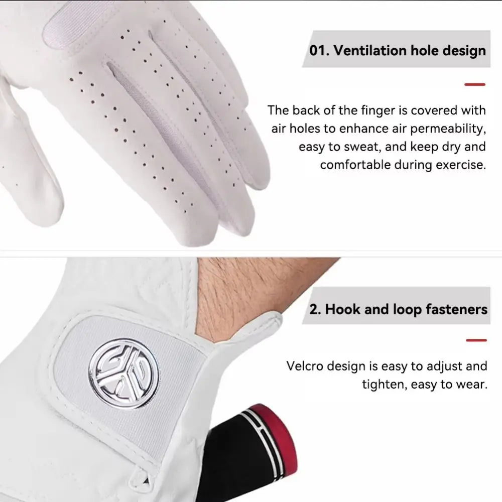 Sheepskin Mix Golf Glove