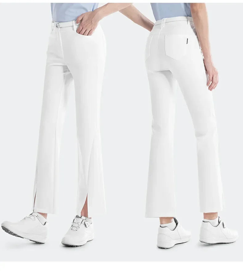 Women Flared Golf Pants