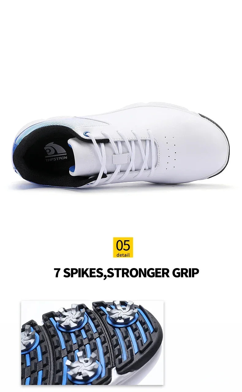Rotary Button Golf Shoes