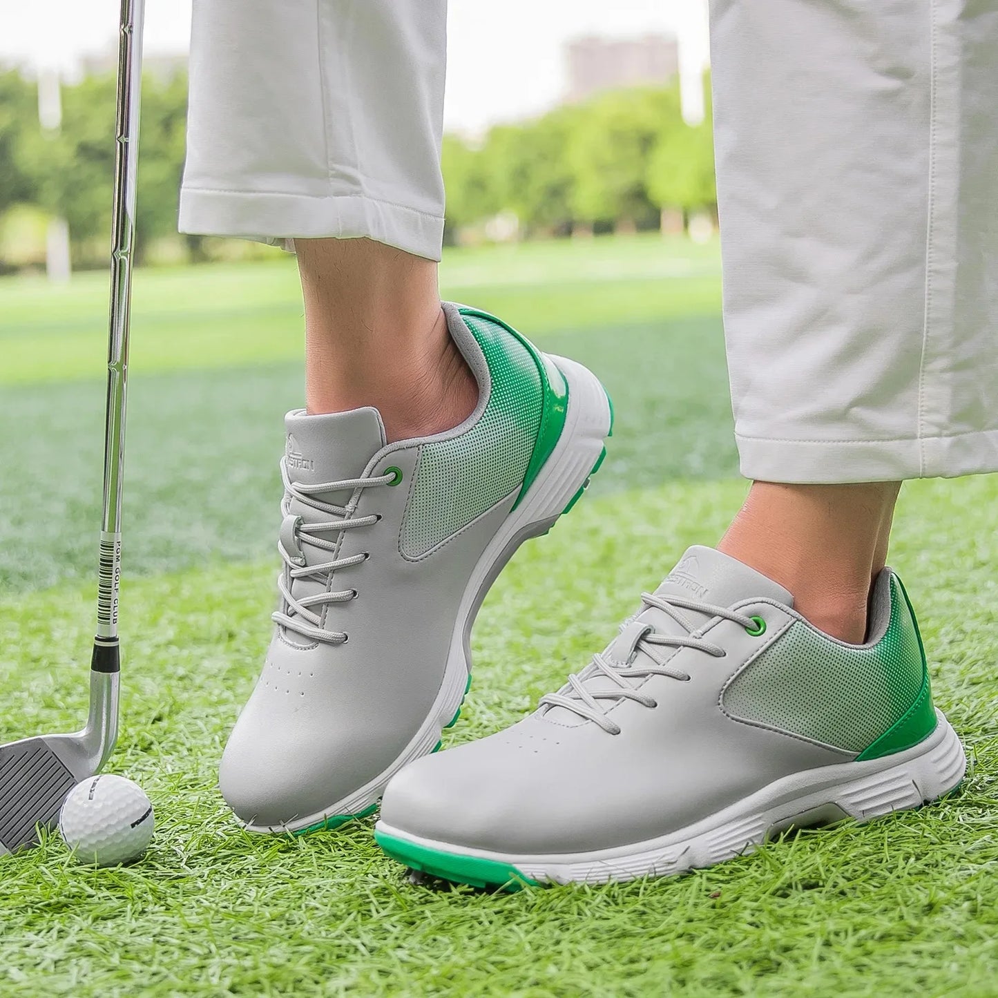 Rotary Button Golf Shoes